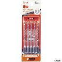ユニカ DP5-RJ35 UNIKA 充電ドライバービットドリル 3.5mm 5本セット