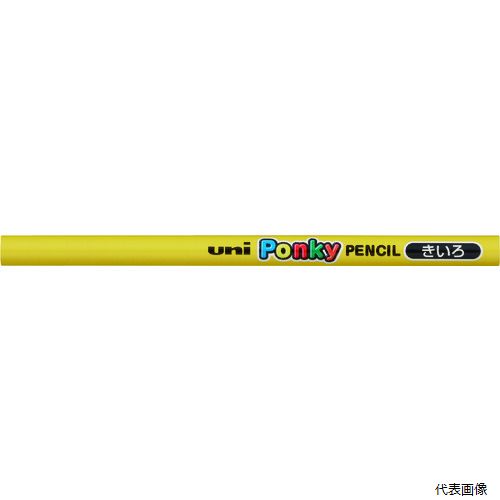 uni K800.2 色鉛筆ポンキー単色 黄 三