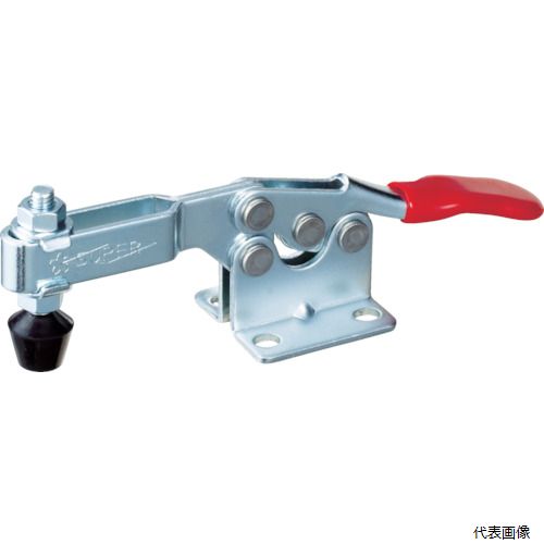 スーパーツール TDH350F スーパー 下方押え型トグルクランプ(水平ハンドル式)全長：142mm 締付力：0.9kN