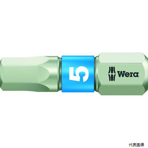 【特長】 ●Wera独自のHex-Plusと呼ばれる面接触構造により、六角ねじ穴の内側を傷めることなく、ねじの寿命を延ばすことにも貢献します。 ●専用のビットホルダ(053923）と併用することで、3つのトーション(トライトーション)が作用し、ビットの長寿命化を実現しています。 【仕様】 ●全長(mm)：25 ●対辺(mm)：5.0 ●差込：6.35mm ●バイトーションタイプ（二重効果） ●カラーコード付 ●SUS420類似品 【入数】 ●1本 他のサイズはこちら 在庫のない商品は検索に表示されない場合がございます　