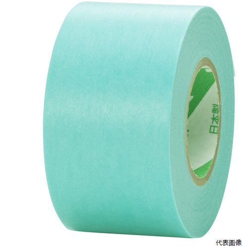 【特長】 ●安定した重ね貼り性で美しい仕上がりです。 ●優れた手切れ性で作業効率がアップします。 ●コストパフォーマンスに優れています。 【用途】 ●車輌塗装用マスキング、各種指示書の仮止めなどに。 ●色：ミントグリーン ●幅(mm)：30 ●長さ(m)：18 ●厚さ(mm)：0.089 ●テープカット条件：手で切断可能 ●使用温度範囲(℃)：120(30分) ●粘着力(N/10mm)：0.87 ●引張強度(N/10mm)：33.1 ●粘着力：0.87N/10mm ●引張強度：33.1N/10mm ●連続使用温度：120℃(30分) 【材質／仕上】 ●基材：和紙 ●粘着剤：アクリル系 【入数】 ●1Pk/4巻 他のサイズはこちら 在庫のない商品は検索に表示されない場合がございます　