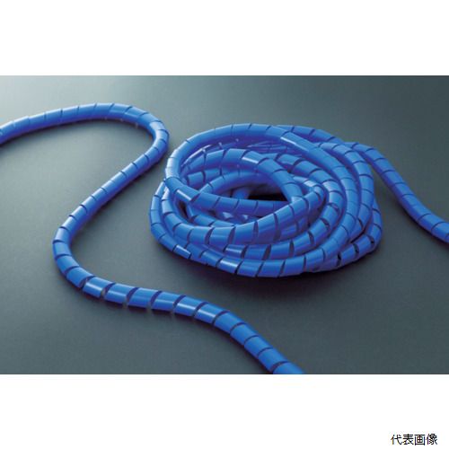 樂天商城 - トラスコ TSP12B TRUSCO スパイラルチューブ10m 結束径9.0〜32.0 青