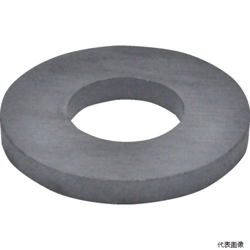 Rakuten - トラスコ TF70RA-1P TRUSCO フェライト磁石 丸形・穴あり 外径70mmX厚み8mm 1個入