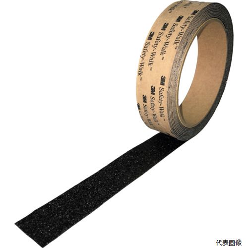 3M A BLA 25X3 セーフティ・ウォーク 滑り止めテープ タイプA 黒 25mmX3m 凹凸面・平面両用(4.0)