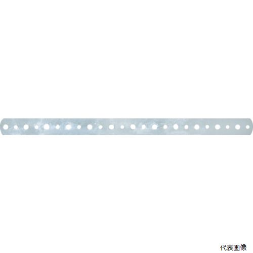 【特長】 ●簡単に曲げることができるため様々な用途で使用可能です。 【用途】 ●連結や補強として使用。 【仕様】 ●穴径(mm)：大5.0/小3.5 ●厚さ(mm)：1.0 ●幅(mm)：15 ●長さ(mm)：200 【材質／仕上】 ●スチール ●表面処理：クロムメッキ仕上げ 【入数】 ●1個 他のサイズはこちら 在庫のない商品は検索に表示されない場合がございます　