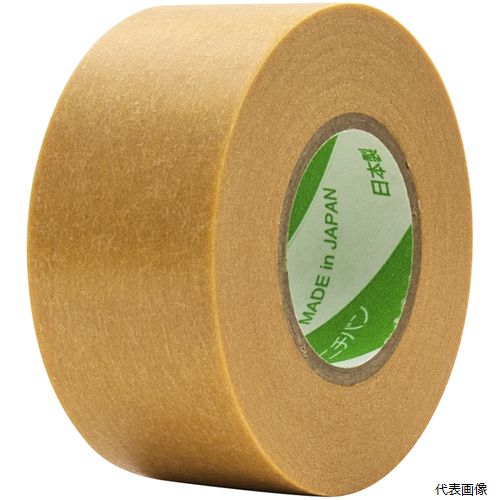 【特長】 ●適度なテープ強度、適度な粘着力で持ちやすいタイプです。 【用途】 ●一般養生用。 【仕様】 ●色：ブラウン ●幅(mm)：24 ●長さ(m)：18 ●厚さ(mm)：0.097 ●テープカット条件：手で切断可能 ●粘着力(N/10mm)：1.19 ●引張強度(N/10mm)：35 ●粘着力：1.19N/10mm ●引張強度：35.0N/10mm ●芯径：1インチ ●手で切断可能 【材質／仕上】 ●基材：和紙 ●粘着剤：ゴム系 【入数】 ●1PK/5巻 他のサイズはこちら 在庫のない商品は検索に表示されない場合がございます