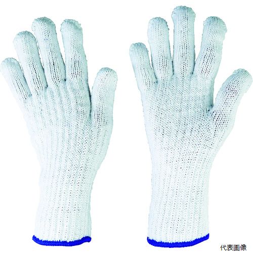 【スタンプラリー】 丸和ケミカル 173 軍手(混紡) 特紡軍手 一本締 ホワイト フリーサイズ 12双入(4.0)