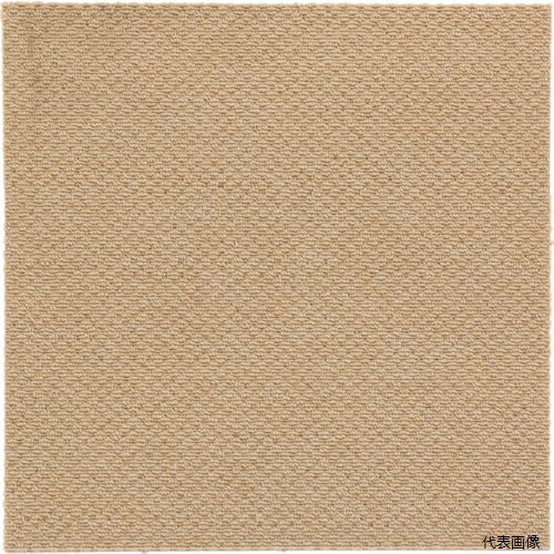 大島屋 98827 吸着タイルカーペット 40x40cm ベージュ
