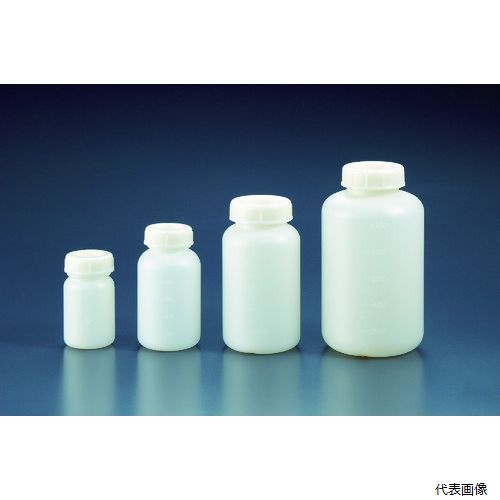 サンプラテック 25005 サンプラ 帯電防止PEボトル広口 100ml