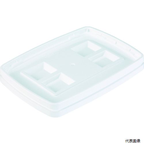 【特長】 ●サンペールK＃50−N専用のフタです。 【仕様】 ●色：ホワイト ●外形寸法(mm)奥行：308 ●外形寸法(mm)高さ：35 ●外形寸法(mm)幅：422 ●形状：角型 ●適合本体：SK-K50N-WH ●食品衛生法適合（ポジティブリスト適合） 【材質／仕上】 ●ポリプロピレン（PP） 【注意】 ●本体への別パターン印刷は都度オーダーです。 ●火気厳禁 【入数】 ●1個 他のサイズはこちら 在庫のない商品は検索に表示されない場合がございます　