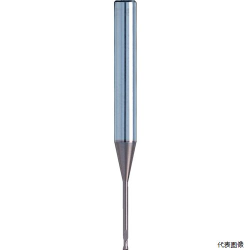【特長】 ●オリジナルの深リブ用エンドミルに無限コーティングを採用しています。 ●狭くて深い加工に適した首逃げタイプです。 【用途】 ●被削材：炭素鋼、合金鋼、ステンレス鋼、調質鋼、焼入れ鋼(〜HRC55)、銅。 ●金型及び部品の切削加工。 【仕様】 ●切削径DC(mm)：1 ●最大切込みAPMX(mm)：1.5 ●機能長さLF(mm)：50 ●首下長さLH(mm)：12 ●シャンク径DCON(mm)：4 ●シャンク径(mm)：4 ●刃径(mm)：1 ●刃長(mm)：1.5 ●全長(mm)：50 ●首下長(mm)：12 ●有効長(L1)：8 ●シャンク径(d) ●刃径(D) ●刃長(L) ●全長(L) ●ねじれ角30° ●ネジレ角30° 【材質／仕上】 ●超微粒子超硬合金 【入数】 ●1本 他のサイズはこちら 在庫のない商品は検索に表示されない場合がございます