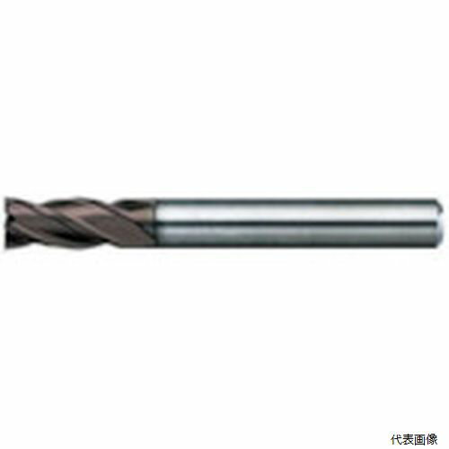 【特長】 ●刃長は刃径の1倍から5倍までラインナップしています。 ●加工深さに合わせて工具選定が可能です。 【用途】 ●被削材：炭素鋼、合金鋼、ステンレス鋼、調質鋼、焼入れ鋼（〜55HRC)、銅。 ●金型及び部品の切削加工。 【仕様】 ●切削径DC(mm)：6 ●最大切込みAPMX(mm)：12 ●機能長さLF(mm)：50 ●シャンク径DCON(mm)：6 ●コーティング：無限コーティング ●シャンク径(mm)：6 ●刃径(mm)：6 ●刃長(mm)：12 ●全長(mm)：50 ●表面処理：無限コーティング ●無限コーティング ●ネジレ角30° ●ISO14001認証取得工場製 【材質／仕上】 ●超微粒子超硬合金 【入数】 ●1本 他のサイズはこちら 在庫のない商品は検索に表示されない場合がございます