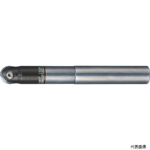 【特長】 ●取付けR精度±0.01mm(インサートR精度±0.005mm以下)ボール部先端から外周まで、高いR精度を示します。 ●優れた切れ味、きれいな仕上げ面です。中心部切れ刃の刃形の工夫により、優れた仕上げ面粗さが得られます。 ●長寿命。高性能コーティングインサートにより長寿命です。 【用途】 ●被削材：炭素鋼、合金鋼、工具鋼・ダイス鋼、プリハードン鋼、焼入れ鋼、鋳鉄。 ●加工形状：彫込み、曲面、隅部・隅R、ヘリカル・傾斜 ●仕上区分：仕上げ加工 【仕様】 ●切削径DC(mm)：16 ●シャンク径DMM(mm)：16 ●全長OAL(mm)：200 ●形状：B ●日立ツール　アルファ　ボールプレシジョンF　ABPF06S06W 【材質／仕上】 ●超硬合金/鋼 【入数】 ●1個 他のサイズはこちら 在庫のない商品は検索に表示されない場合がございます