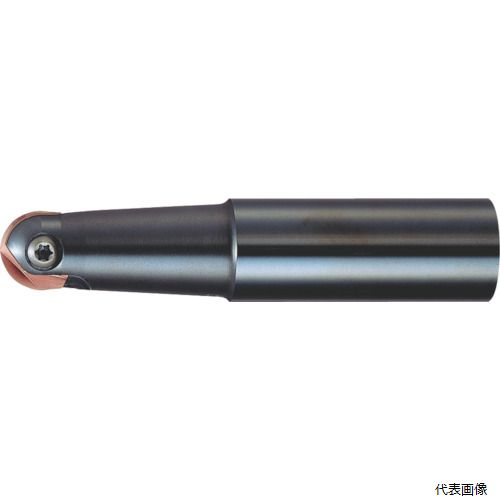 【特長】 ●取付けR精度±0.01mm(インサートR精度±0.005mm以下)ボール部先端から外周まで、高いR精度を示します。 ●優れた切れ味、きれいな仕上げ面です。中心部切れ刃の刃形の工夫により、優れた仕上げ面粗さが得られます。 ●長寿命。高性能コーティングインサートにより長寿命です。 【用途】 ●被削材：炭素鋼、合金鋼、工具鋼・ダイス鋼、プリハードン鋼、焼き入れ鋼、鋳鉄。 ●加工形状：彫込み、曲面、隅部・隅R、ヘリカル・傾斜 ●仕上区分：仕上げ加工 【仕様】 ●切削径DC(mm)：20 ●シャンク径DMM(mm)：20 ●全長OAL(mm)：220 ●形状：B ●日立ツール　アルファ　ボールプレシジョンF　ABPF06S10 【材質／仕上】 ●鋼 【入数】 ●1個 他のサイズはこちら 在庫のない商品は検索に表示されない場合がございます