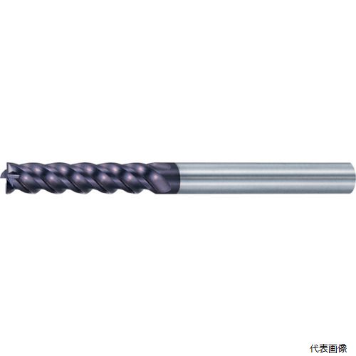 【特長】 ●切りくず排出性抜群で高能率です。 【用途】 ●被削材：鋳鉄、炭素鋼、合金鋼、工具鋼・ダイス鋼、ステンレス鋼、焼き入れ鋼、プリハードン鋼、チタン合金、超耐熱合金。 ●加工形状：側面 ●仕上区分：中仕上げ加工、仕上げ加工 ●被削材：鋳鉄、炭素鋼、合金鋼、工具鋼・ダイス鋼、ステンレス鋼、焼き入れ鋼、プリハードン鋼、チタン合金、超耐熱合金 【仕様】 ●刃数ZEFP(枚)：4 ●切削径DC(mm)：10 ●最大切込みAPMX(mm)：45 ●機能長さLF(mm)：100 ●シャンク径DCON(mm)：10 ●コーティング：Cコート ●シャンク径(mm)：10 ●刃径(mm)：10 ●刃数：4 ●刃数(枚)：4 ●刃長(mm)：45 ●全長(mm)：100 ●表面処理：Cコート ●ねじれ角：43 ●ねじれ角43° ●Cコーティング ●ロング刃長 【材質／仕上】 ●超硬合金 【入数】 ●1本 他のサイズはこちら 在庫のない商品は検索に表示されない場合がございます