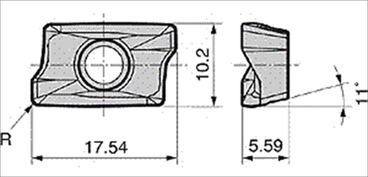 Sumitomo 住友 イゲタロイ チップ AXMT170508PEER-G ACP200(AXMT170508PEERGACP200)