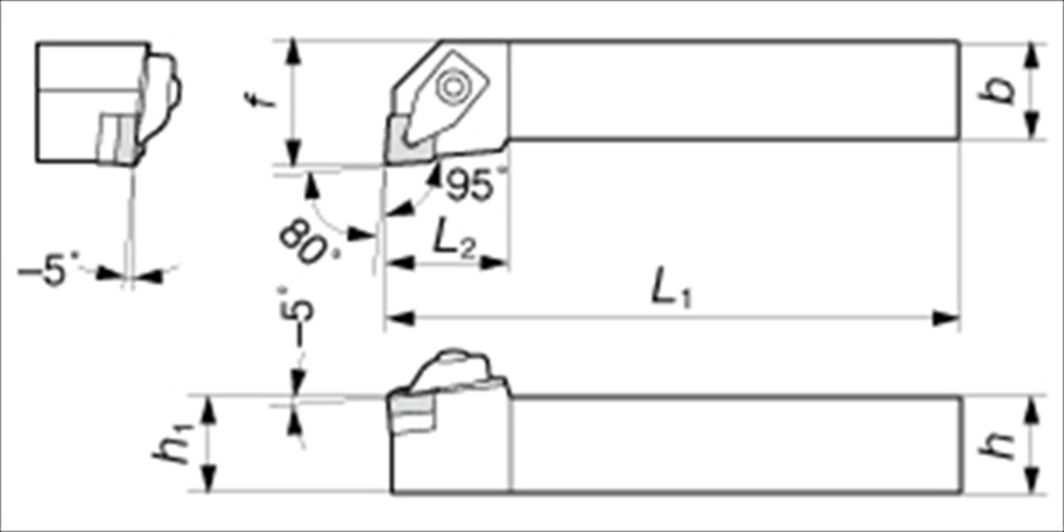 Sumitomo 住友 イゲタロイ ホルダー (DCLNR2020K12)