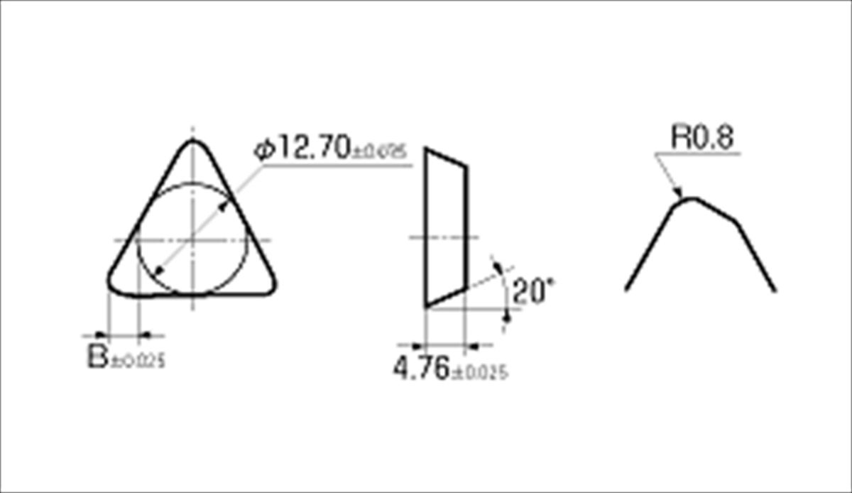 Sumitomo 住友 イゲタロイ チップ TEKN43TR T250A(TEKN43TRT250A)