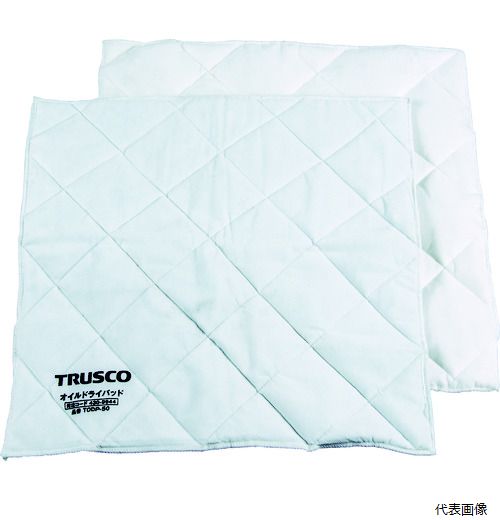 (代引き不可) TRUSCO TODP-50 オイルドライパッド 500×500 (100枚入)