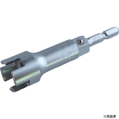 樂天商城 - トップ工業 ECS-M810 TOP 電動ドリル用蝶ネジソケット M8・M10共通