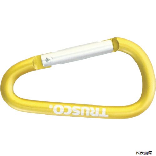 トラスコ TKN550GO10P TRUSCO まとめ買い カラビナ 線径5mmX50mm D型 ゴールド10個 トラスコ TKN550GO10P TRUSCO まとめ買い カラビナ 線径5mmX50mm D型 ゴールド10個