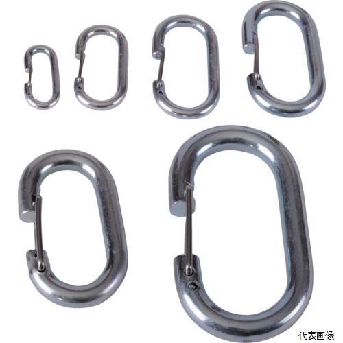 トラスコ TTCR8BOX TRUSCO まとめ買い О型フック スチール 8mm100個