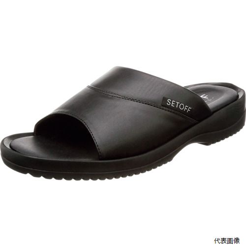 スター・トレーディング T21744 BK M スタトレ 軽量サンダル ブラック M
