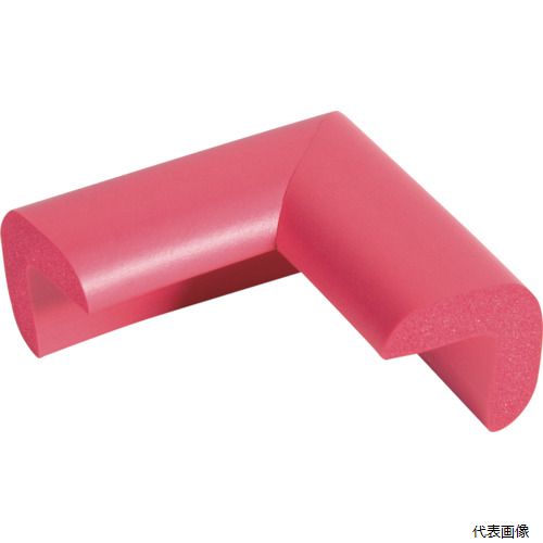 【スタンプラリー】 トラスコ TAC-25 TRUSCO 安心クッションコーナー用 小 レッド
