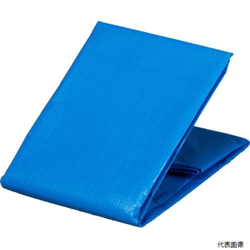 萩原工業 BBS2500-2736 萩原 防炎ブルーシート#2500 ブルー 2.7m×3.6m