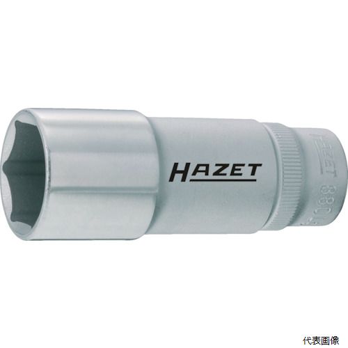 HAZET 880LG-17 ディープソケットレンチ(6角タイプ・差込角9.5mm・対辺17mm)