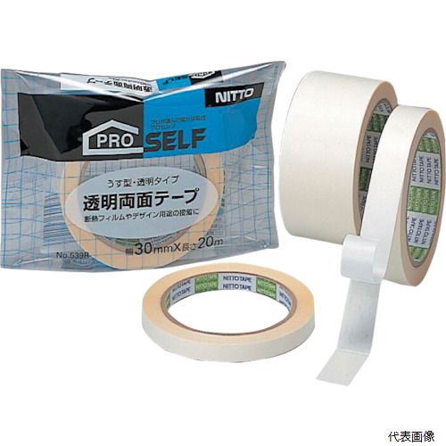 ニトムズ J0810 透明両面10×20 NO.539R