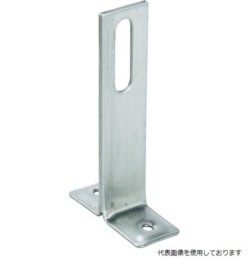 アカギ A10387-0060 AKAGI 立バンド用取付足“ステン1ツ穴T足” 25X80H