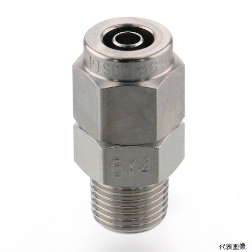 樂天商城 - 日本ピスコ NSC0640-01 PISCO チューブフィッティング SUS320締付継手 ストレート