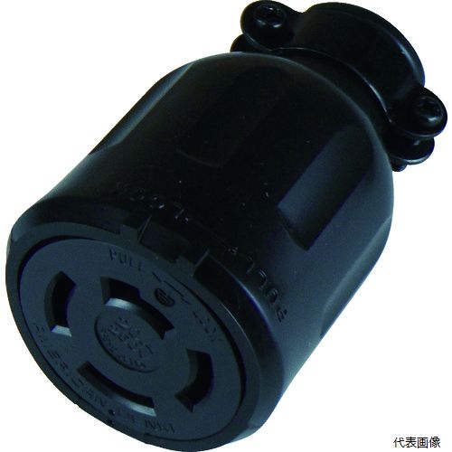 乐天商城 - アメリカン電機 4224R 引掛形 ゴムコネクタボディ 接地3P20A250V