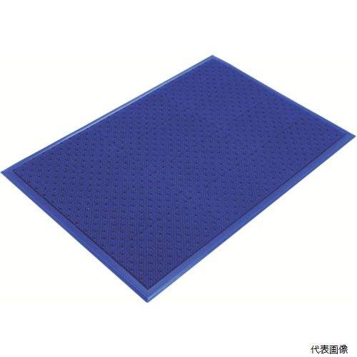 (代引き不可) ミヅシマ工業 402-0400 ミヅシマ エルバーマット 660×960mm ブルー