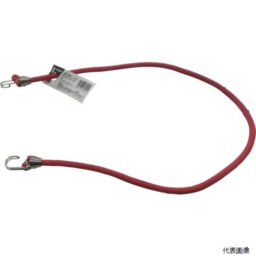 ユタカメイク BC-5605 ゴム バンジーコード 5mm×600mm 赤