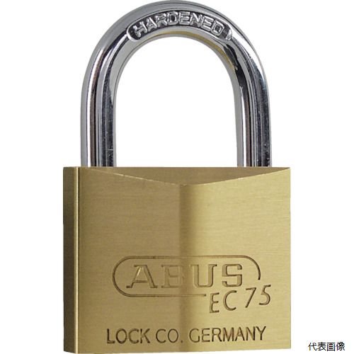 アバス EC75-40-KD ABUS 真鍮南京錠 EC75-40 ディンプルシリンダー バラ番