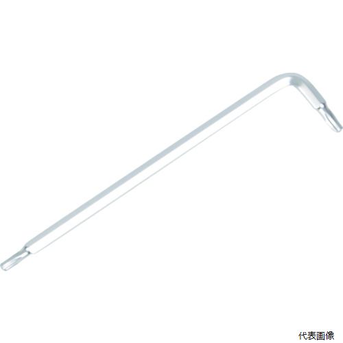 【特長】 ●普及品と比べ高トルク、耐久力、耐摩耗性が抜群に優れています。 ●いじり止め付ヘックスローブねじに対応します。 ●マットクロムメッキです。 【用途】 ●いじり止め付ヘックスローブねじなどの手動締め付け、緩め作業に。 【仕様】 ●材質：ニッケルクロムモリブデン鋼(SNCM・V) ●硬度：HRC55〜60 ●刃先：T15H ●首下寸法(mm)：18 ●全長(mm)：90 ●面取り仕上げ ●マットクロムメッキ 【材質／仕上】 ●ニッケルクロムモリブデン鋼 ●表面処理：ニッケルメッキ 【注意】 ●提供不可：chemSHERPA 【入数】 ●1本 他のサイズはこちら 在庫のない商品は検索に表示されない場合がございます　