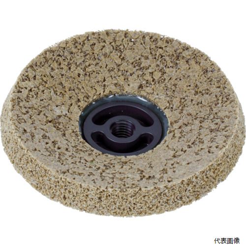 トラスコ TBD-100BR TRUSCO ベベルディスク ブラウン #180 (5個入)