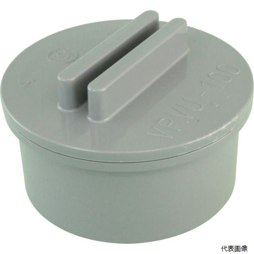 【特長】 ●普通の工具で簡単に切ったり削ったりできます。 ●パイプの接続は専用の接着剤で容易に接合でき、漏水の心配がありません。 ●軽量なので、配管作業、運搬など取扱いが極めて楽です。 【用途】 ●下水用継手。 【仕様】 ●塩ビ管呼び径：100 ●寸法(mm)A：125 ●寸法(mm)B：100.0 ●寸法(mm)C：114 ●寸法(mm)H：75.0 ●寸法(mm)H1：54 ●パッキン形状：Oリング ●使用温度範囲：0〜45℃ ●JIS　K6739規格品 ●最高使用圧力：無圧 【材質／仕上】 ●硬質ポリ塩化ビニル（PVC） 【注意】 ●DV継手は圧力用途には使用しないで下さい。 ●各種製品の保管は炎天下や酷暑の場所を避け、屋内に保管するか、やむを得ず屋外に保管する場合はシート等で覆って直射日光や雨水を避けて下さい。 【入数】 ●1個 他のサイズはこちら 在庫のない商品は検索に表示されない場合がございます