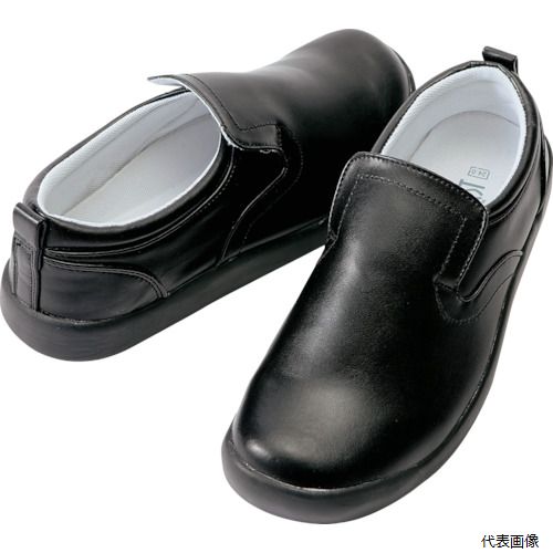 アイトス AZ-4436-010-25.5 コックシューズ ブラック 25.5