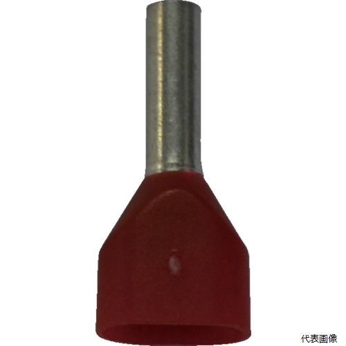 日本ワイドミュラー 9004410000 ワイドミュラー 2本用絶縁カバー付圧着端子 H1.5／16 ZH R SV フェ