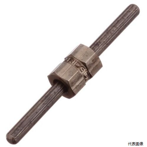【特長】 ●折れ込みボルトにドリルで下穴をあけ、その中にエキストラクターを打ち込み、回すことによって、ボルトを簡単に取り出せます。 【用途】 ●折れ込んだボルトの抜き取りに。 【仕様】 ●全長(mm)：70 ●ボルト径(mm)：8.0 ●フルート径(mm)：5.2 ●最大深さ(mm)：25 ●モデル番号：2 ●使用ドリル(mm)：5 【材質／仕上】 ●冷間引抜鋼管 【注意】 ●ステンレスボルトには使用できません。 【入数】 ●1個 他のサイズはこちら 在庫のない商品は検索に表示されない場合がございます