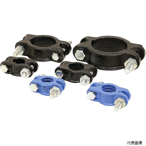 【スタンプラリー】岩崎製作所 34IR19TF IWA 鋳鉄製 ホースクランプ(両ネジホースバンド) インターロッ..