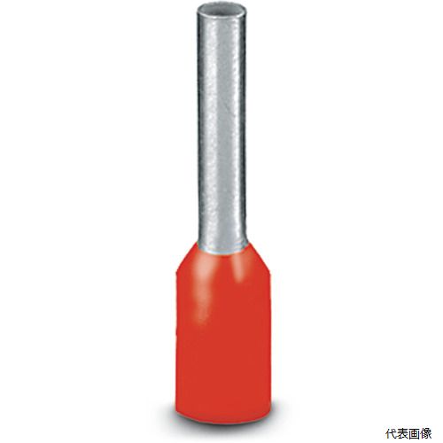 フエニックス AI1-8RD コンタクト 棒端子(フェルール) 赤 14mm
