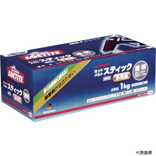 【スタンプラリー】 ヘンケル HST-01K LOCTITE ホットメルトスティック 透明