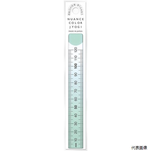 【特長】 ●すべり止め加工付で両サイドはテーパーカット加工です。 ●全長(mm)：140 ●幅(mm)：18 ●厚さ(mm)：1.5 ●呼び寸法(mm)：120 ●色：ユーカリ ●表面：光沢クリア裏面：マット加工仕様　 【材質／仕上】 ●アクリル樹脂 【入数】 ●1本 他のサイズはこちら 在庫のない商品は検索に表示されない場合がございます