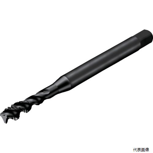 【特長】 ●CoroTap[[RU]]300は、止まり穴タップ加工に最適なスパイラルフルートタップの製品レンジです。 ●種々の用途に応じて異なるねじれ角のものがあります。 ●さまざまな被削材に対応する広範なタップや特定の被削材やアプリケーション用に最適化されたタップがあります。 【用途】 ●止り穴加工用。 ●被削材：ステンレス鋼。 【仕様】 ●精度：6HX ●呼び寸法：M6 ●ピッチ(mm)：1 ●ねじ長さ(mm)：10 ●全長(mm)：100 ●シャンク径(mm)：6 ●シャンク四角部(mm)：4.5 ●下穴径(mm)：5 ●食い付山数：3 ●加工ねじ：メートルねじ ●表面処理：FeN 【材質／仕上】 ●ハイス鋼 【入数】 ●1本 他のサイズはこちら 在庫のない商品は検索に表示されない場合がございます