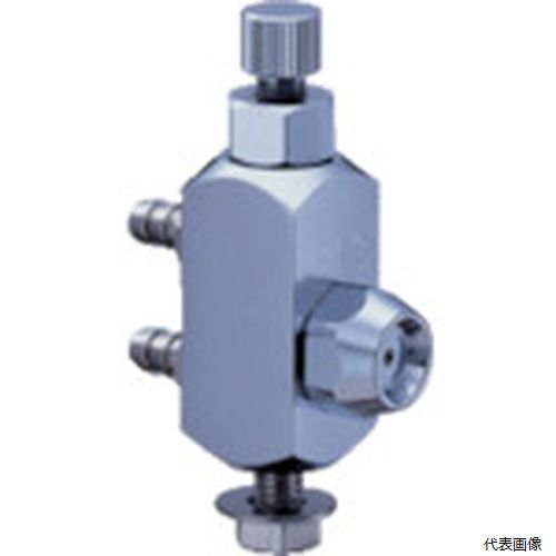 【特長】 ●小型・軽量・極小ミニ型タイプです。 ●狭い設置スペースに最適です。 ●細かい霧をスプレーする微粒化型です。 【用途】 ●離型剤・加工油の塗布、加湿など。 【仕様】 ●ノズル径(mm)：1.0 ●取付口(エア・液体)：φ4×φ6 ●液体噴出量(ml/min)：0〜150 ●パターン開き(mm)：80 ●最大パターン開き(mm)：80 ●平均粒径(μm)：25 ●粒径(μm)：25 ●エアー液ホース取付口径：G1/8 ●水の噴出量(ml/min)：0〜150 ●エアホース1本使用 【材質／仕上】 ●本体：黄銅クロームメッキ ●ノズル・ニードル：黄銅クロームメッキ 【注意】 ●最大パターン開き、吹き付け距離30cmにて算出しています。粒径は、吹き付け距離20cmにて算出しています。※HM-1・HM-4・HM-9は構造上塗料に使用できません。 【入数】 ●1台 他のサイズはこちら 在庫のない商品は検索に表示されない場合がございます　