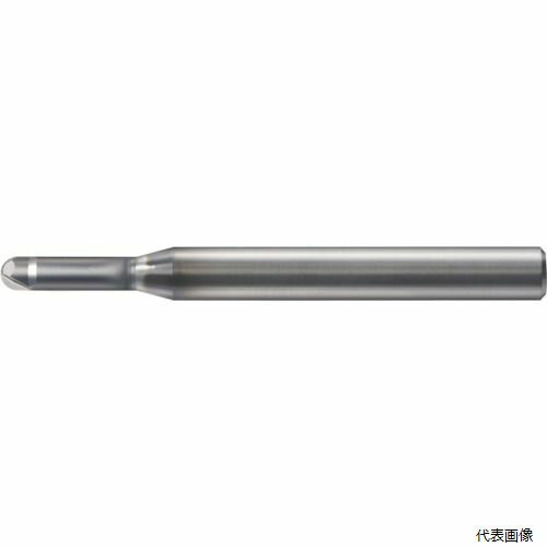 ユニオンツール UDCLB2004-0200 ロングネックボールエンドミル R0.2×有効長2×φ4